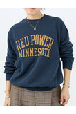 【REMI ELIEF】SP加工3飛び裏毛別注スウェット RED POWER