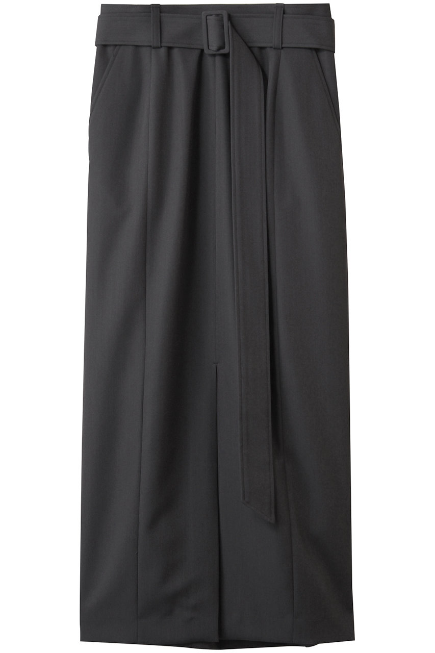 フロントスリット切替えロングスカート