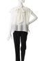 T/Wボイルボウタイブラウス デザインワークス/DESIGNWORKS