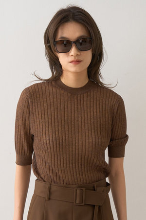 デザインワークス/DESIGNWORKSのラメリブプルオーバー(110300/110301)