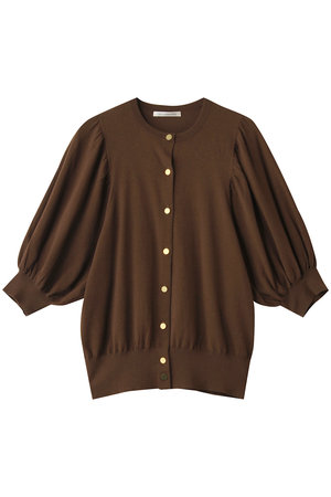 デザインワークス/DESIGNWORKSの袖ギャザーショートカーディガン(110300/110303)