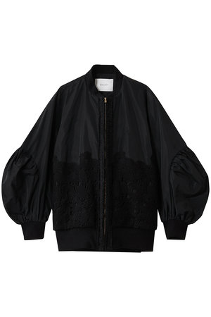 デザインワークス/DESIGNWORKSのBEAUVET レースコンビタフタブルゾン(110800/110802)