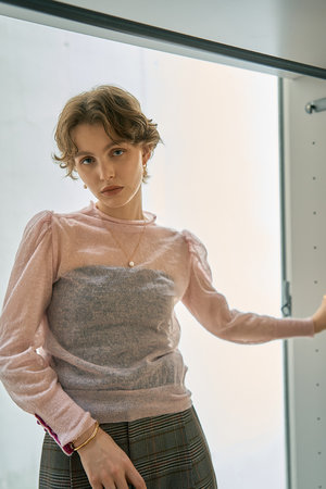 デザインワークス/DESIGNWORKSのBEAUVET モヘアプルオーバー(110300/110301)