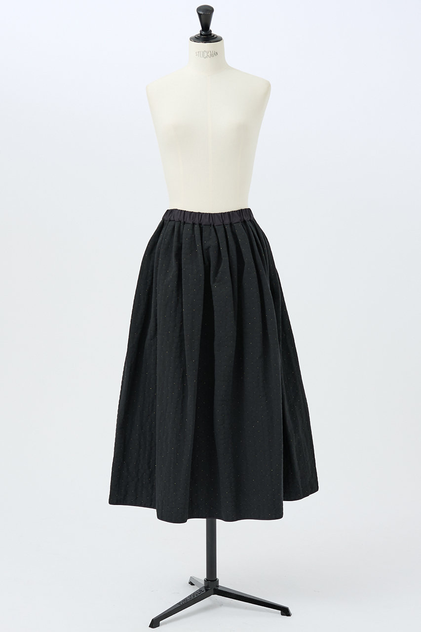 DESIGNWORKS ラメドットリバーシブルスカート (ブラック, 36) デザインワークス ELLE SHOP DESIGNWORKS ラメドットリバーシブルスカート (ブラック, 36) デザインワークス ELLE SHOP