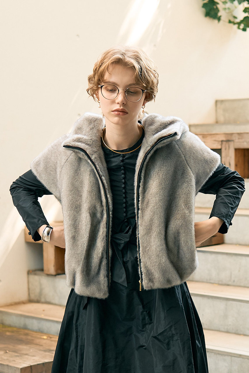 FOXEY ジレ～フード付き～ FOXEY ジレ～フード付き～ 極美品