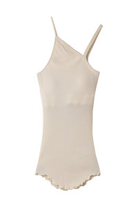 DESIGNWORKS(デザインワークス)｜【HAKUJI】Wool rib bra camisoleリブ