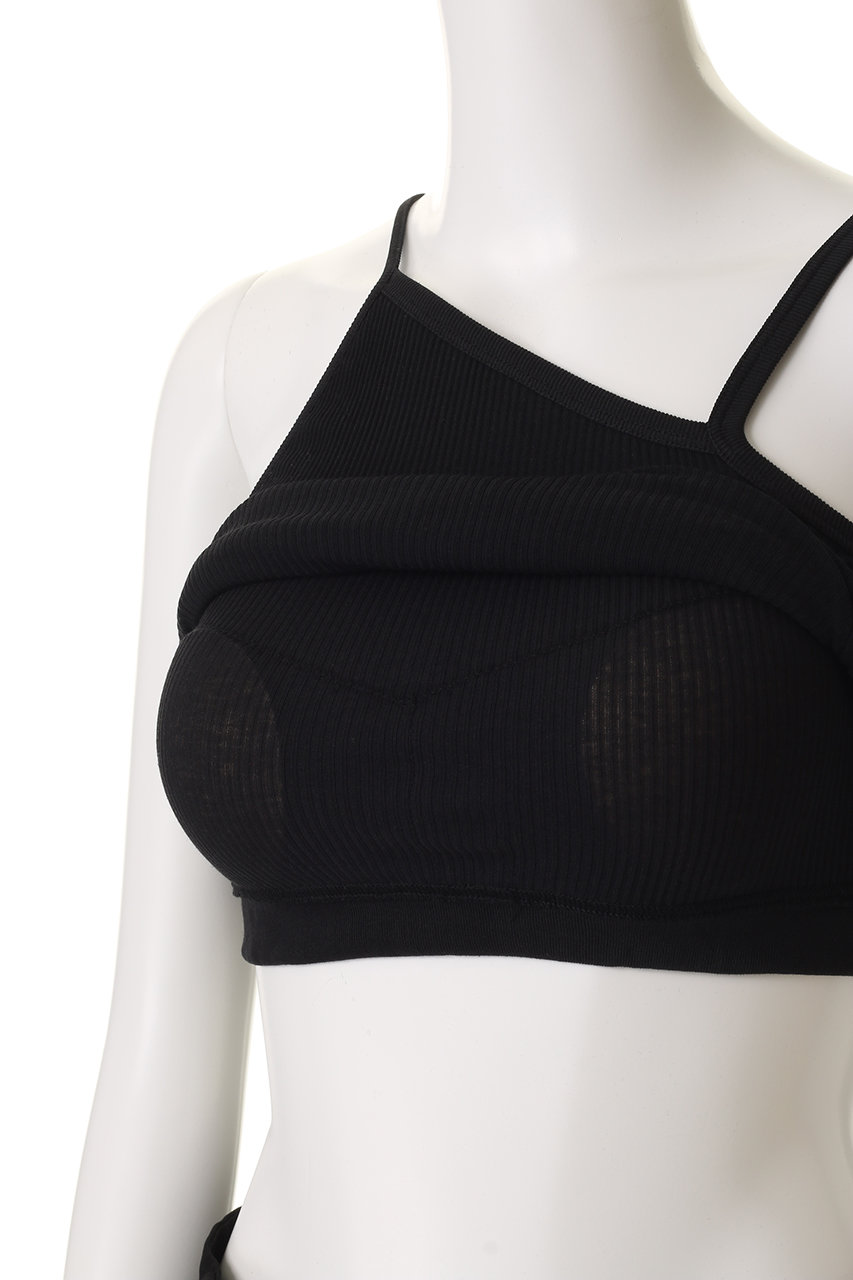 【新品未使用】HAKUJI コットンブラキャミソール HAKUJI（ハクジ） キャミソール HAKUJI Random rib bra camisole