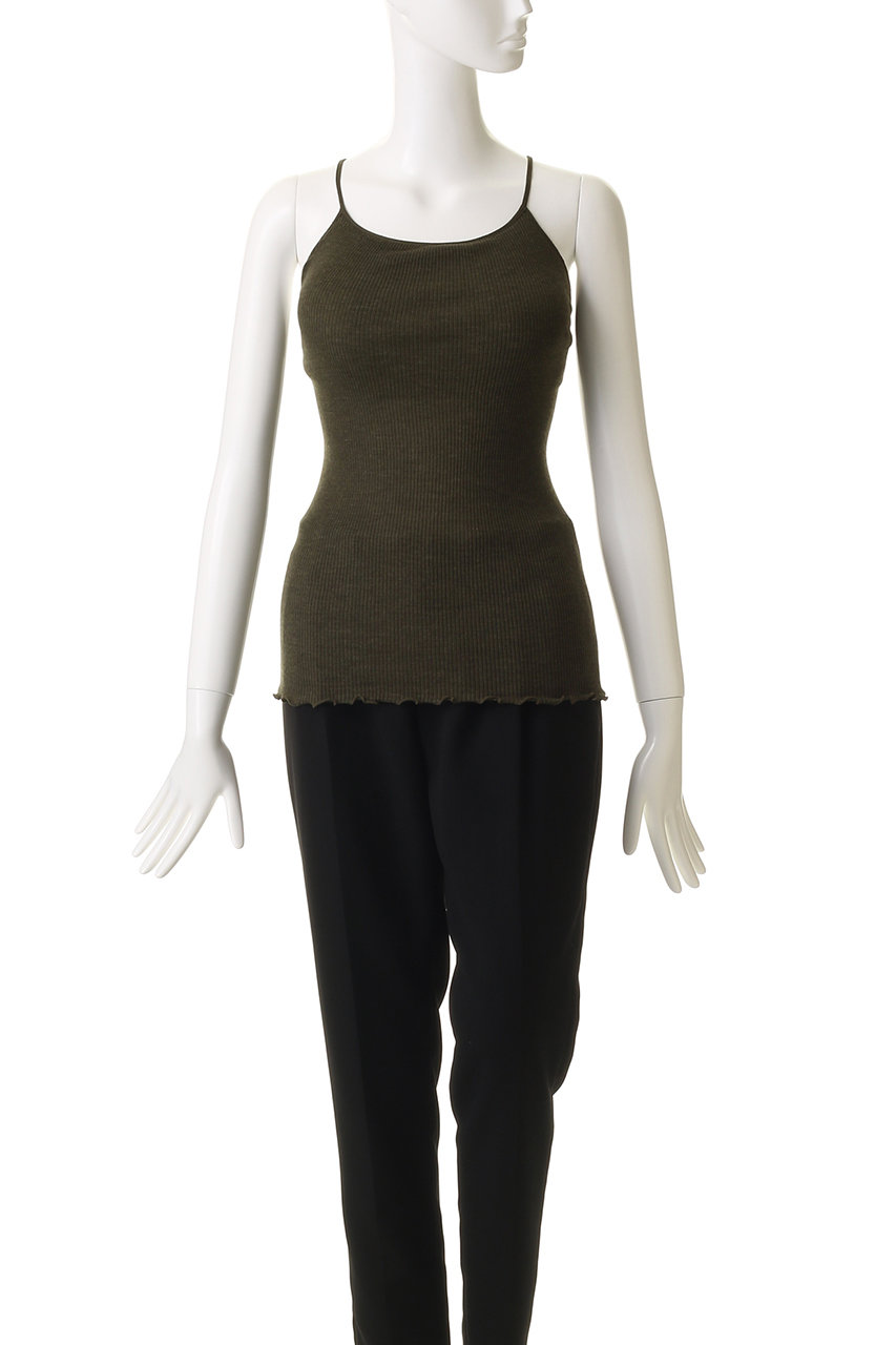 DESIGNWORKS(デザインワークス)｜【HAKUJI】Wool rib bra camisoleリブ