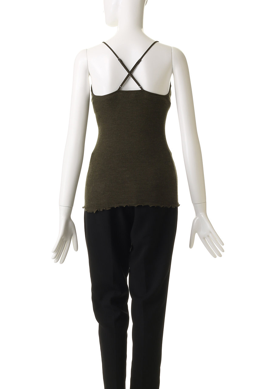 DESIGNWORKS(デザインワークス)｜【HAKUJI】Wool rib bra camisoleリブ