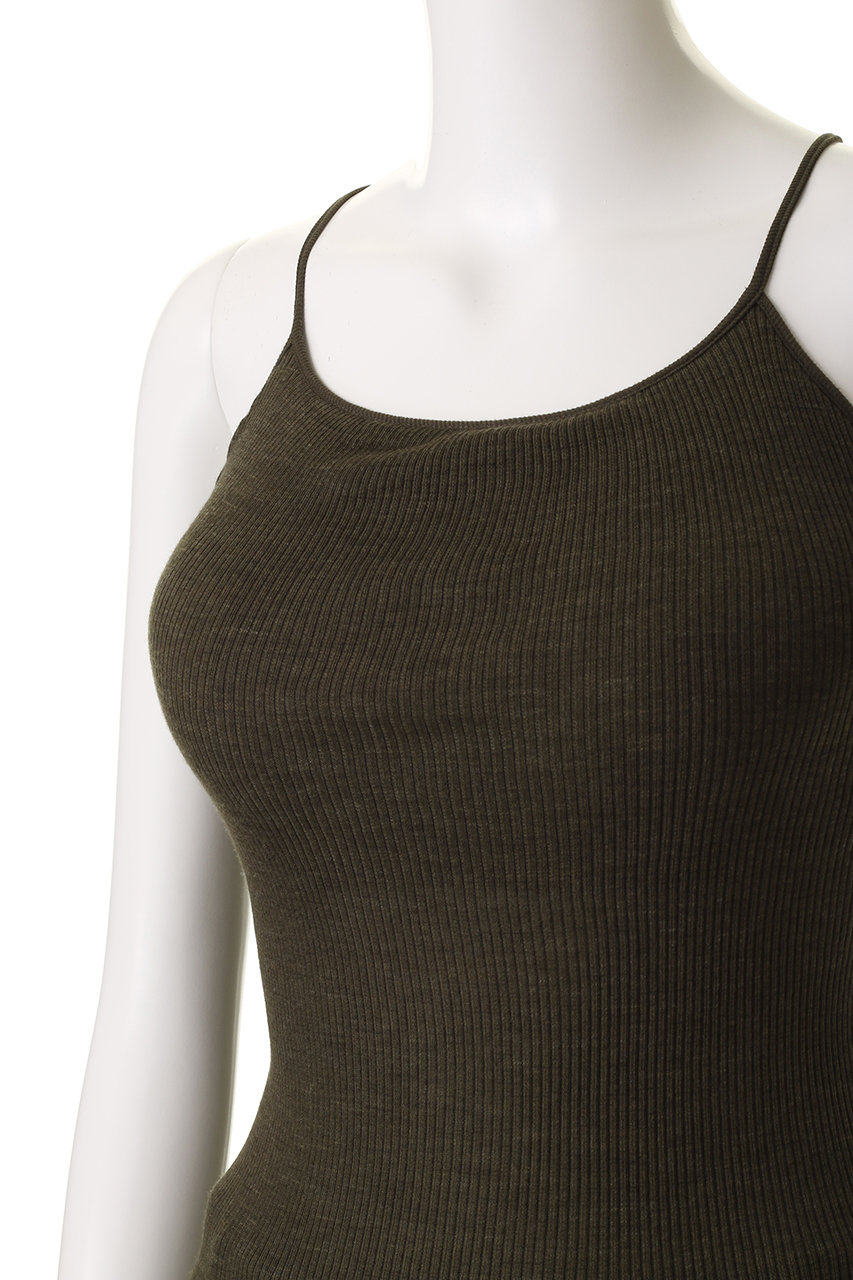 DESIGNWORKS(デザインワークス)｜【HAKUJI】Wool rib bra camisoleリブ