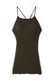 【HAKUJI】Wool rib bra camisoleリブキャミソール デザインワークス/DESIGNWORKS テラコッタ