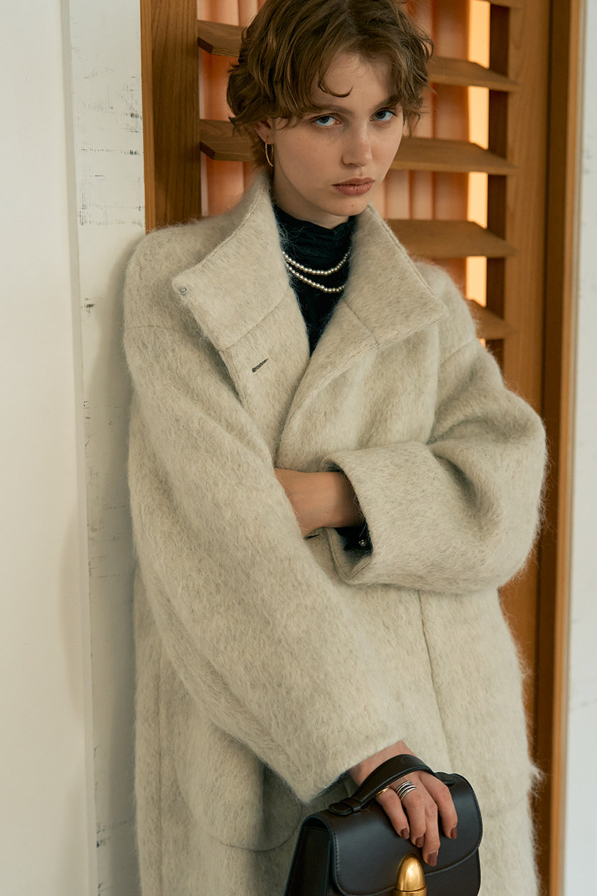 極美品 デザインワークス カノニコ ジャケット ヘリンボーン アルパカ モヘア 極美品 デザインワークス カノニコ ジャケット ヘリンボーン アルパカ