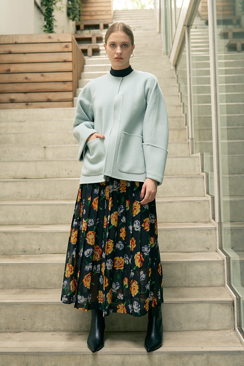 DESIGNWORKS(デザインワークス)｜ダブルフェイスウールショートコート