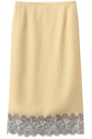 デザインワークス/DESIGNWORKSのヘムレースストレートスカート