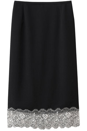 デザインワークス/DESIGNWORKSのヘムレースストレートスカート