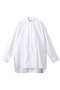 スタンドカラーロングシャツ デザインワークス/DESIGNWORKS ホワイト