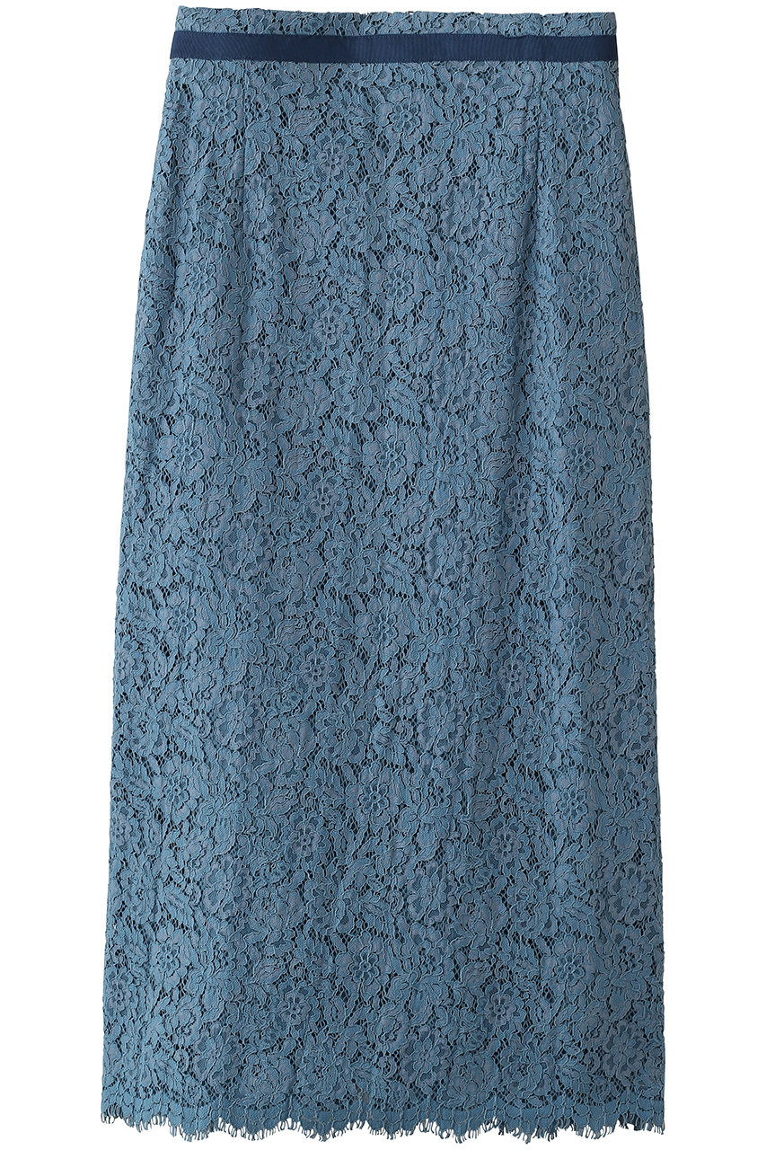 デザインワークス/DESIGNWORKSの【セットアップ対応】コードレーススカート(ブルー/35520570003)