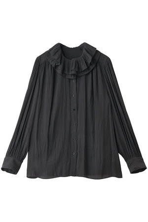 デザインワークス/DESIGNWORKSのダブル襟シアーブラウス(110400/110403)