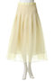 オーガンジーフレーアースカート デザインワークス/DESIGNWORKS
