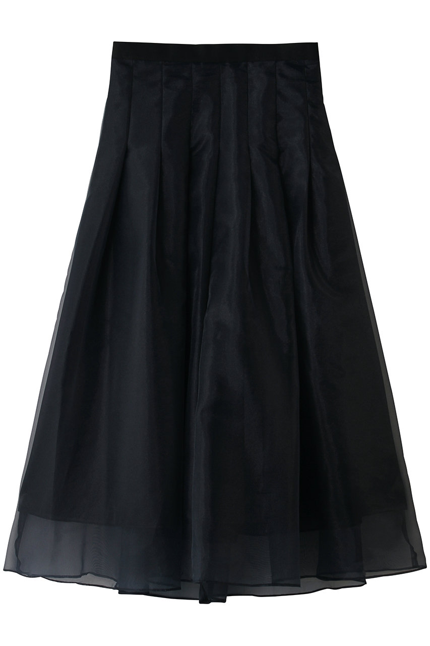 デザインワークス/DESIGNWORKSのオーガンジーフレーアースカート(ネイビー/35520570004)