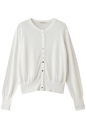 デザインワークス/DESIGNWORKSのシルク混べーシックショートカーディガン(110300/110303)