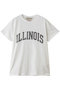 【REMI RELIEF】別注ロゴTシャツ LW加工 (ILLINOIS) デザインワークス/DESIGNWORKS オフホワイト