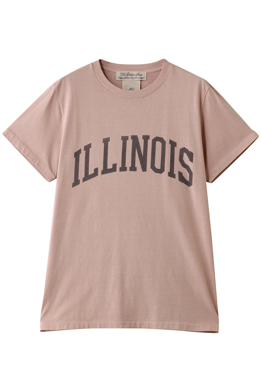 デザインワークス/DESIGNWORKSの【REMI RELIEF】別注ロゴTシャツ LW加工 (ILLINOIS)(ピンク/35523020001)