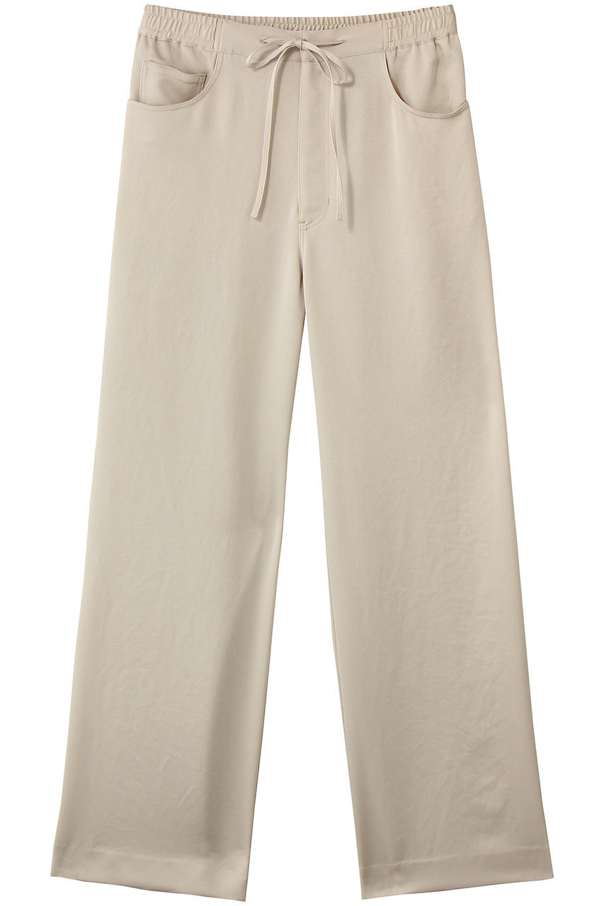 デザインワークス/DESIGNWORKSのヴィンテージサテンイージーパンツ(ベージュ/35520950006)