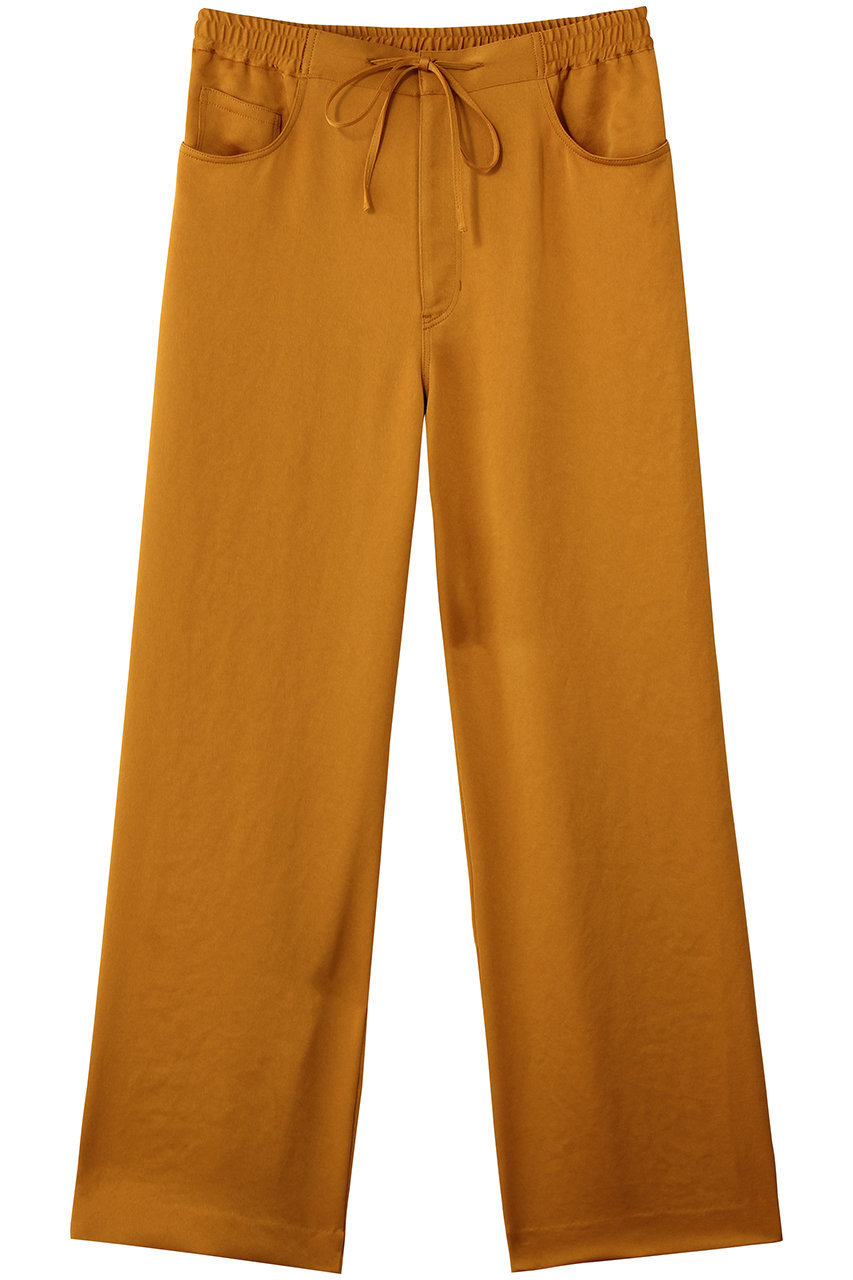 デザインワークス/DESIGNWORKSのヴィンテージサテンイージーパンツ(マスタード/35520950006)