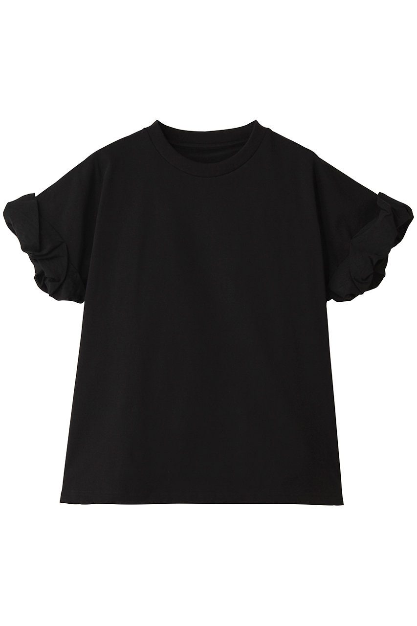 デザインワークス/DESIGNWORKSのロールアップスリーブTシャツ(ブラック/35520920004)