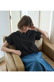 ロールアップスリーブTシャツ