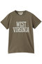 【REMI RELIEF】別注 LW加工T(WEST VIRGINIA) デザインワークス/DESIGNWORKS カーキ
