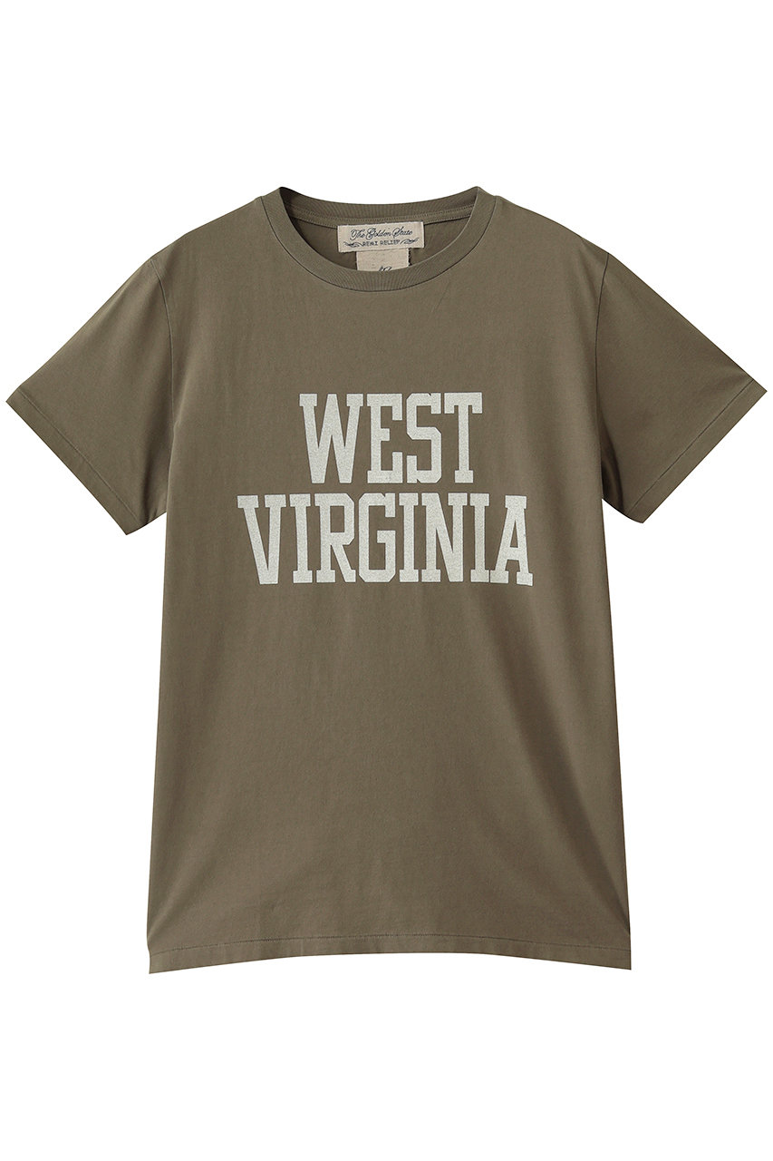 デザインワークス/DESIGNWORKSの【REMI RELIEF】別注 LW加工T(WEST VIRGINIA)(カーキ/35533020001)