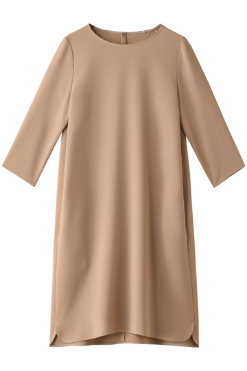 SALE 【29%OFF】 DESIGNWORKS デザインワークス ジョーゼットストレートワンピース ピンクベージュ