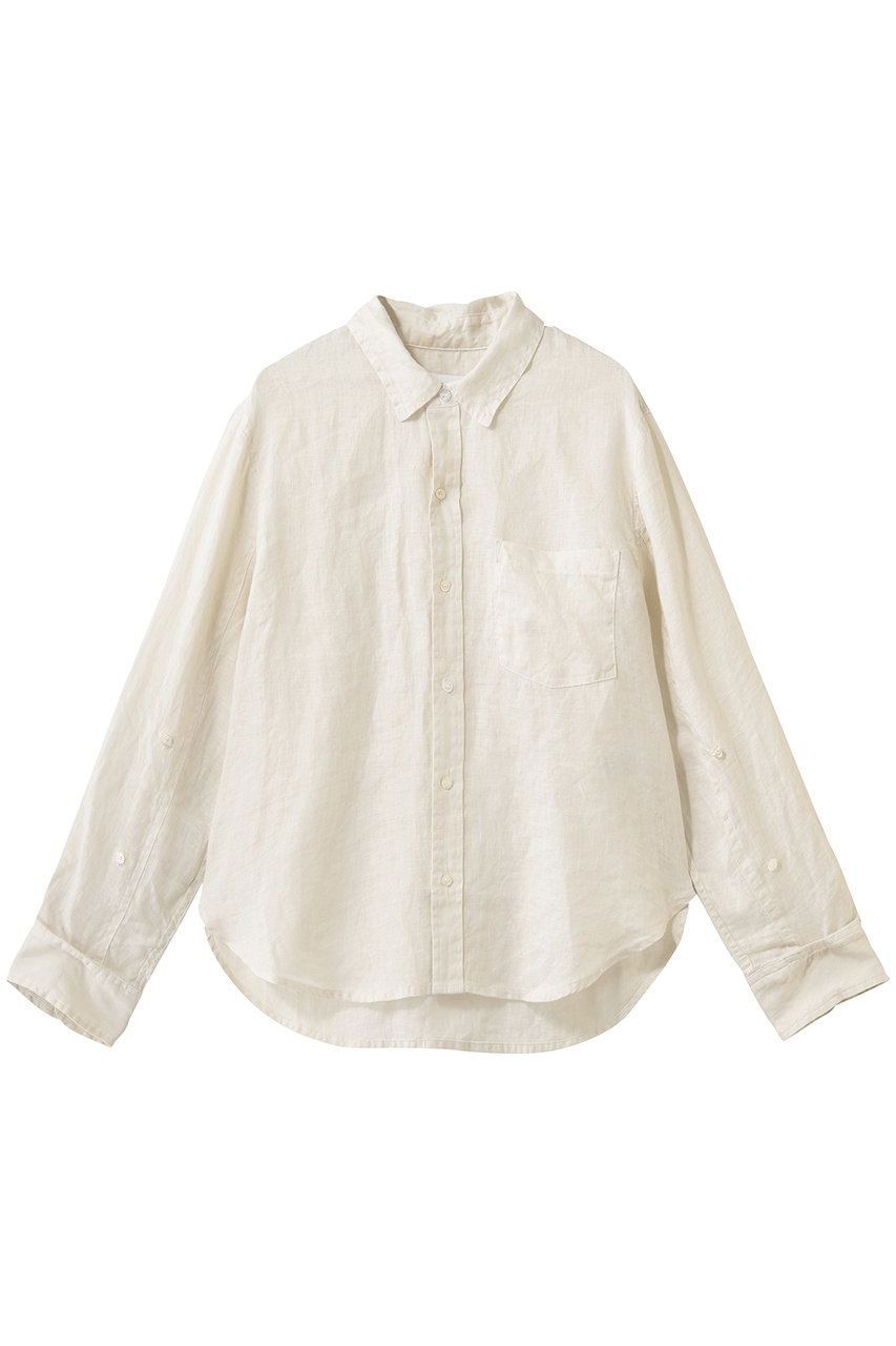 KAYLA shrunken リネンシャツ