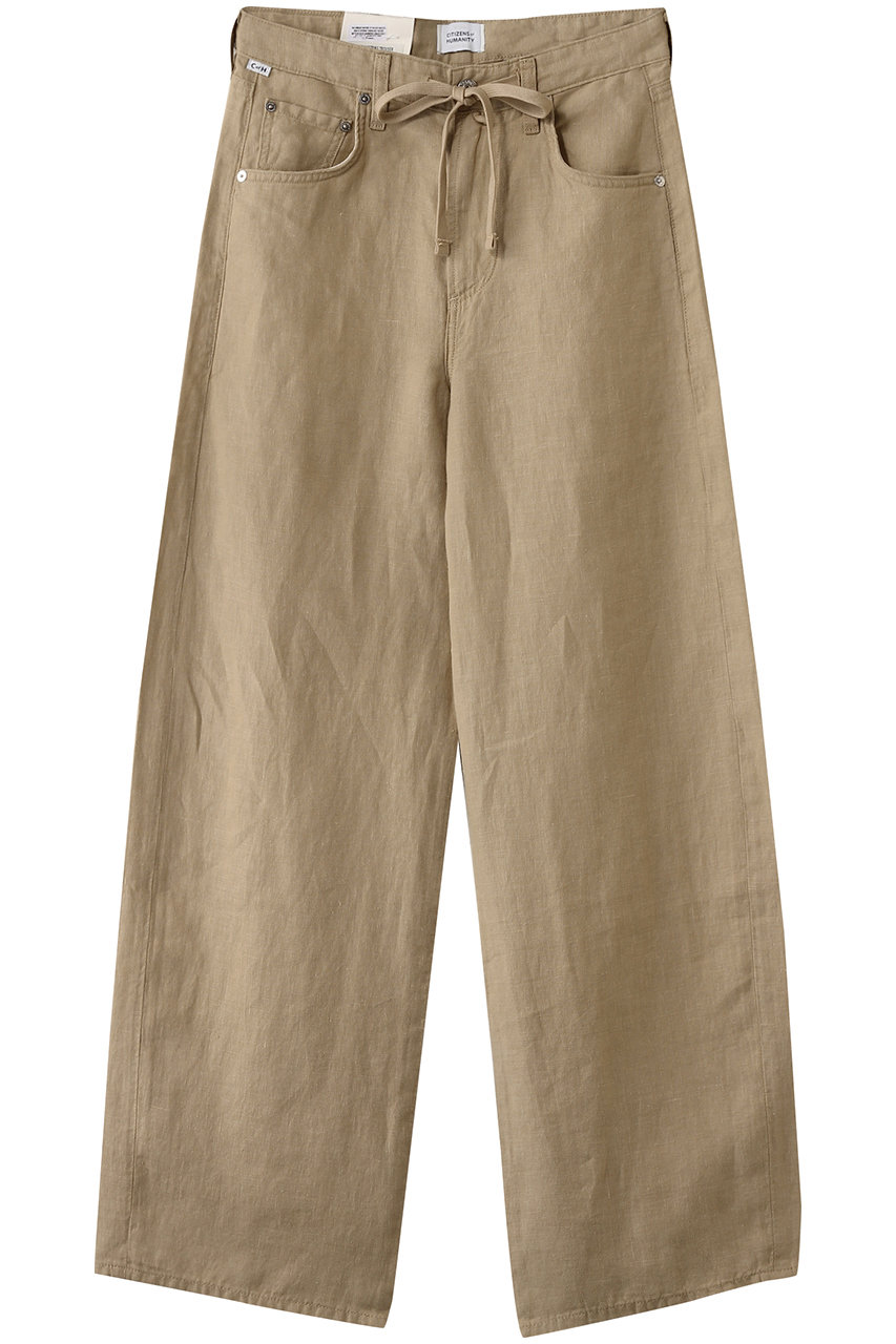 CITIZENS of HUMANITY BRYNN ドローストリングリネンパンツ (GOBI, 27) シチズンズ・オブ・ヒューマニティ ELLE SHOP CITIZENS of HUMANITY BRYNN ドローストリングリネンパンツ (GOBI, 27) シチズンズ・オブ・ヒューマニティ ELLE SHOP