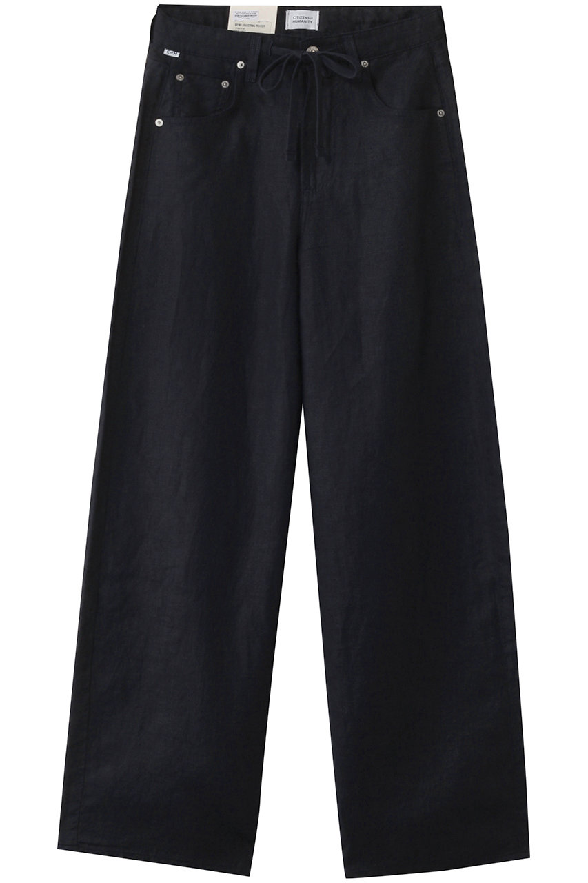CITIZENS of HUMANITY BRYNN ドローストリングリネンパンツ (TRUE NAVY, 27) シチズンズ・オブ・ヒューマニティ ELLE SHOP CITIZENS of HUMANITY BRYNN ドローストリングリネンパンツ (TRUE NAVY, 27) シチズンズ・オブ・ヒューマニティ ELLE SHOP