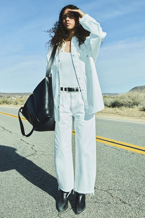 シチズンズ・オブ・ヒューマニティ/CITIZENS of HUMANITYの【AGOLDE】LOW CURVE FRAY デニムパンツ(110600/110604)