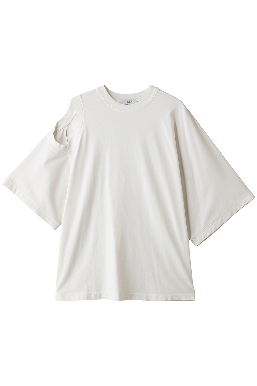 シチズンズ・オブ・ヒューマニティ/CITIZENS of HUMANITYのSHOULDER CUT OUT T-SHIRT(WHITE ASH/A7464-1521)