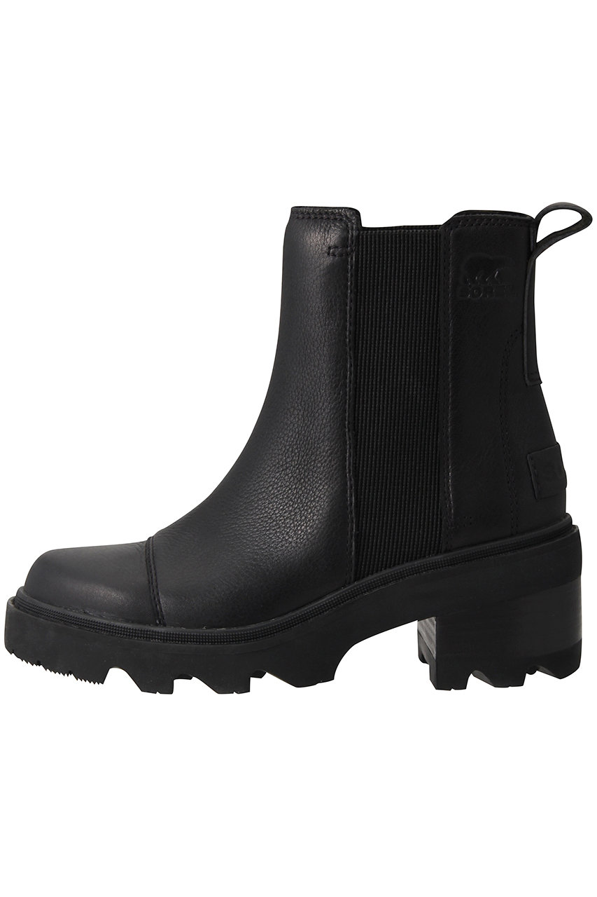  SOREL ジョアン ナウ チェルシー (Black・Black 7(約24cm)) ソレル ELLE SHOP