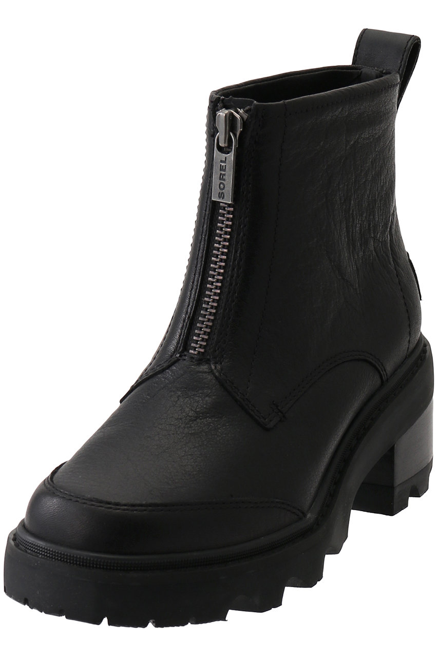 ソレル SOREL Women's Joan Now ジップ レディース ブーツ Black/Black