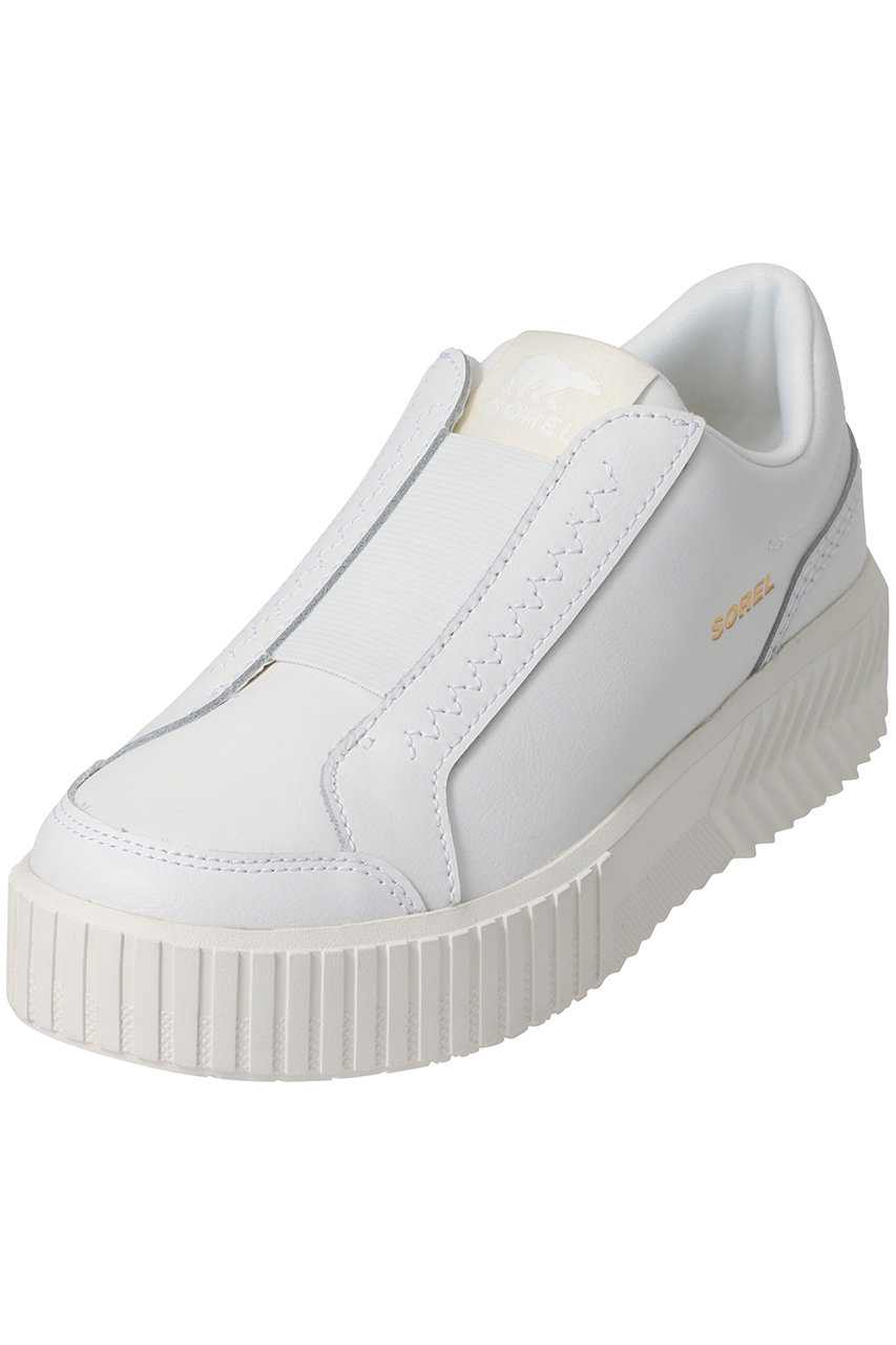 SOREL オーエヌエーアベニュー スリッポンスニーカー (Sea Salt・ Chalk, 9(約26cm)) ソレル ELLE SHOP SOREL オーエヌエーアベニュー スリッポンスニーカー (Sea Salt・ Chalk, 9(約26cm)) ソレル ELLE SHOP