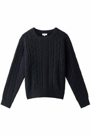 マッキントッシュ フィロソフィー/MACKINTOSH PHILOSOPHYのベーシックケーブルニットプルオーバー