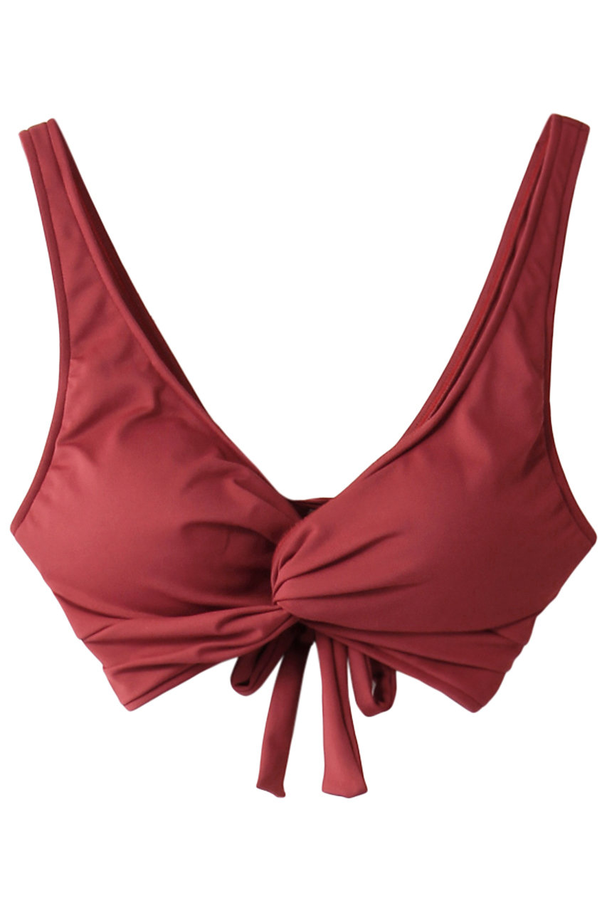 Reir(swim wear) JL NAIR ツイストビスチェ (レッド, 24(M)) レイール(ミズギ) ELLE SHOP Reir(swim wear) JL NAIR ツイストビスチェ (レッド, 24(M)) レイール(ミズギ) ELLE SHOP