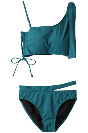 レイール(ﾐｽﾞｷﾞ)/Reir(水着)の【San-ai Resort】Eco RibワンショルダーWアップ(180400/180401)