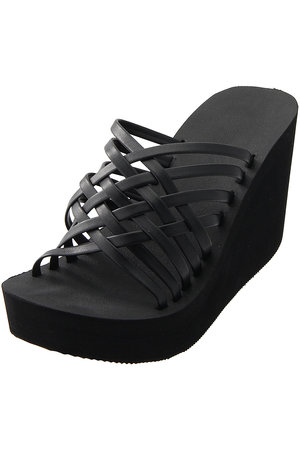 レイール(ﾐｽﾞｷﾞ)/Reir(水着)のグリッター無し編みサンダル