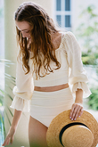 【San-ai Resort】Soft Gatherレイヤードセット