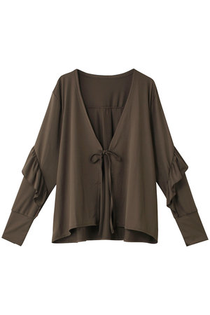 レイール(ﾐｽﾞｷﾞ)/Reir(水着)の【San-ai Resort】フリル羽織 (UPF50＋)(110100/110104)