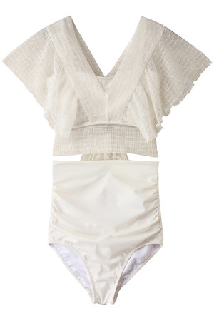 【San-ai Resort】シフォンレース 2点セット