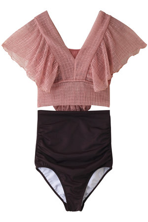 【San-ai Resort】シフォンレース 2点セット